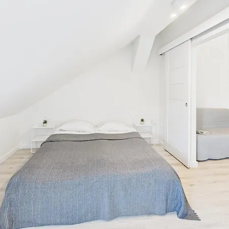 아파트 Bright With Air Conditioning Near The Copernicus Science Center In By Renters