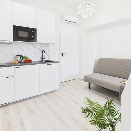 Lägenhet Bright With Air Conditioning Near The Copernicus Science Center In By Renters *